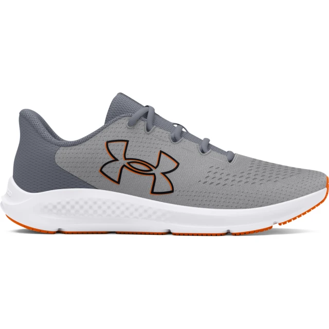 UNDER ARMOUR UA 男 Charged Pursuit 3 BL 慢跑鞋 運動鞋_3026518-106(灰色)