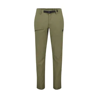 【Mammut 長毛象官方直營】Aegility Pants AF Men 日系機能舒適防潑水長褲 綠鬣蜥 男款 #1022-02220