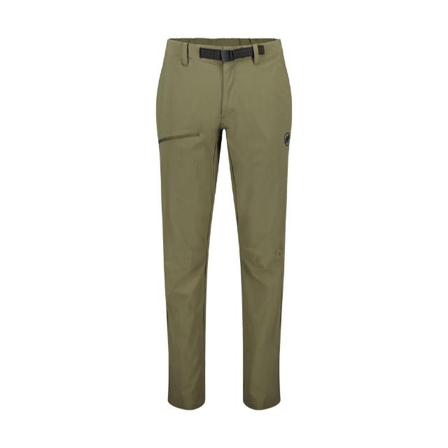 【Mammut 長毛象官方直營】Aegility Pants AF Men 日系機能舒適防潑水長褲 綠鬣蜥 男款 #1022-02220