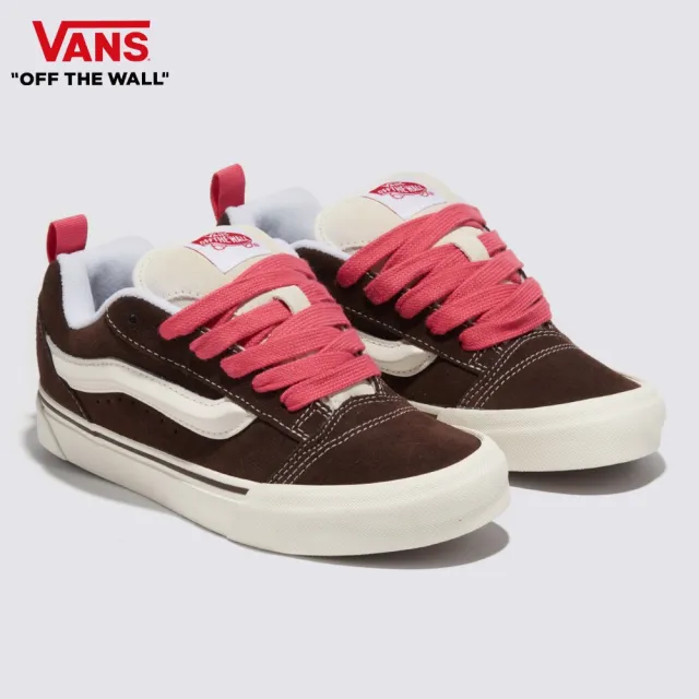 【VANS 官方旗艦】Knu Skool 男女款咖啡色滑板鞋/休閒鞋