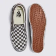 【VANS 官方旗艦】Classic Slip-On 男女款灰咖啡色棋盤格滑板鞋