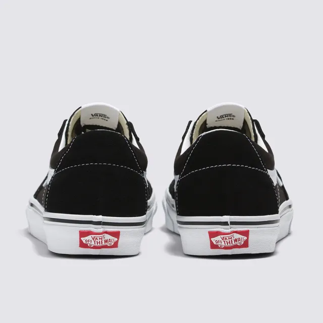 【VANS 官方旗艦】Sk8-Low 男女款黑白色滑板鞋/休閒鞋/帆布