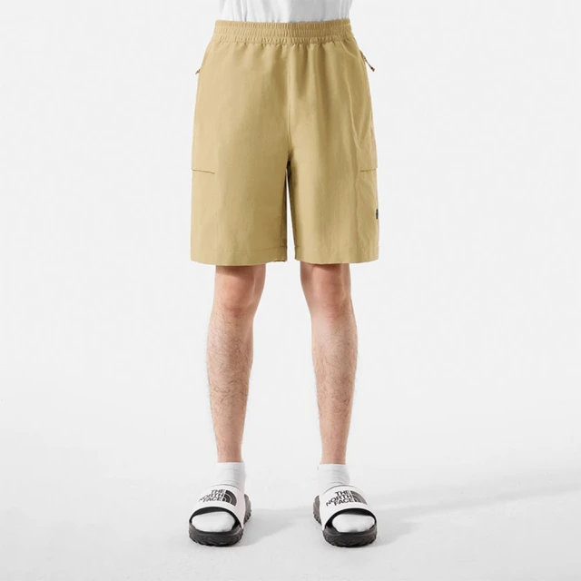 The North Face TNF 短褲 防潑水 M CASUAL CARGO SHORT - AP 男 卡其(NF0A87UZLK5)