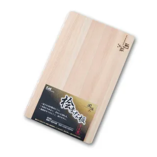 【日本貝印KAI】日本製-匠創名刀關孫六 天然檜木砧板 切菜板 料理板(39x24x2cm)