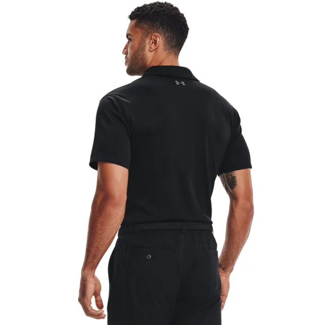 【UNDER ARMOUR】UA 男 Tech 短POLO_1290140-001(黑色)