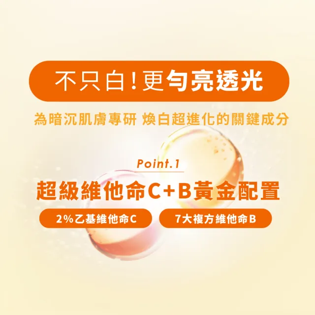 【薇佳】超級維他命C水凝乳50ml+微晶3D全能乳霜60ml(雙重輕盈乳質地 極致保濕)