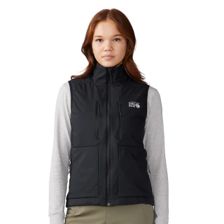 【Mountain Hardwear】Kor Airshell Warm Vest W 輕量防風防潑水保暖背心 女款 黑色 #2024831