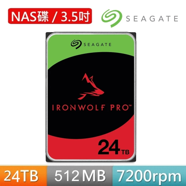 SEAGATE 希捷 IronWolf Pro 22TB 3