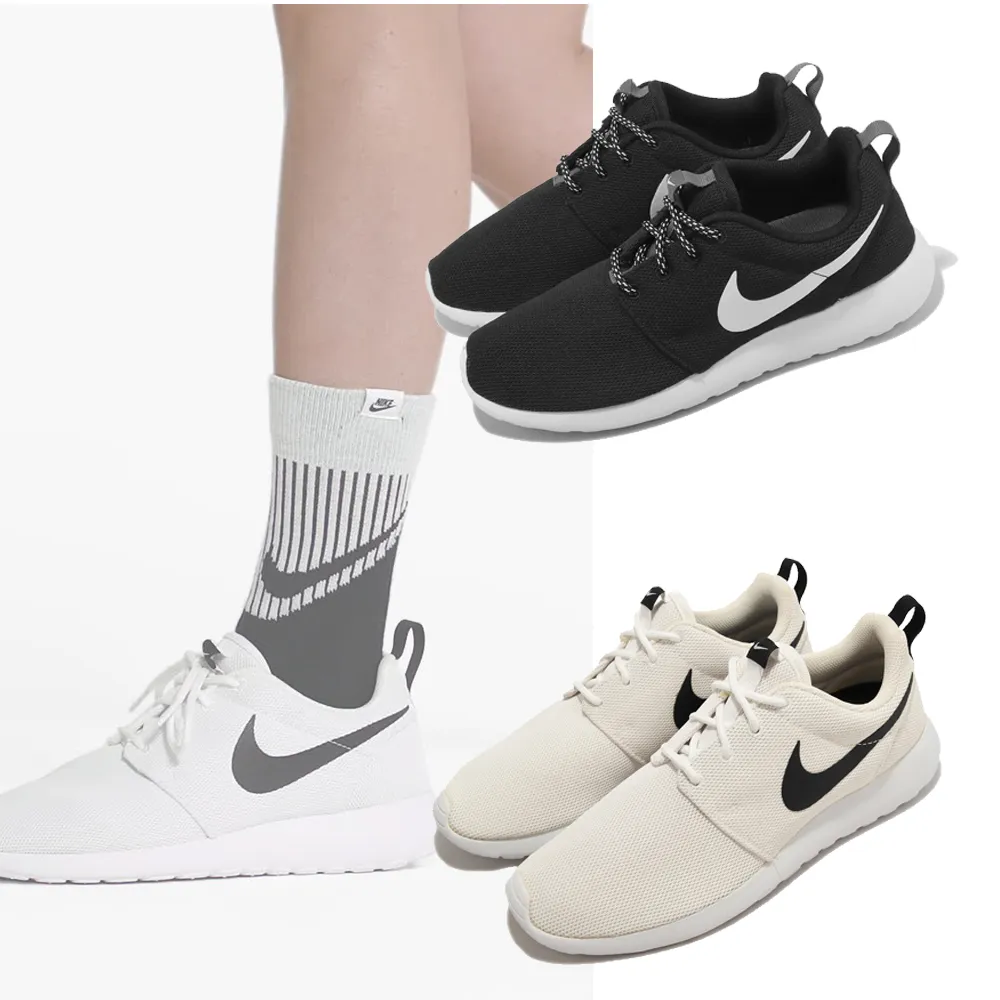 NIKE 耐吉】休閒鞋Wmns Roshe One 女鞋網布基本款運動鞋多功能單一價