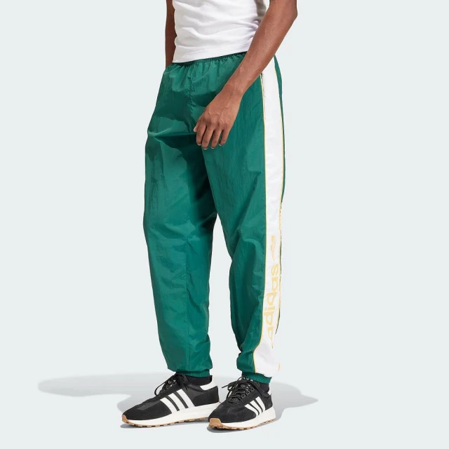 adidas 愛迪達 長褲 男款 運動褲 三葉草 亞規 PANEL PANT 綠白黃 IS4557