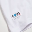 【EDWIN】女裝 再生系列 CORE 英文字母印花短袖T恤(白色)
