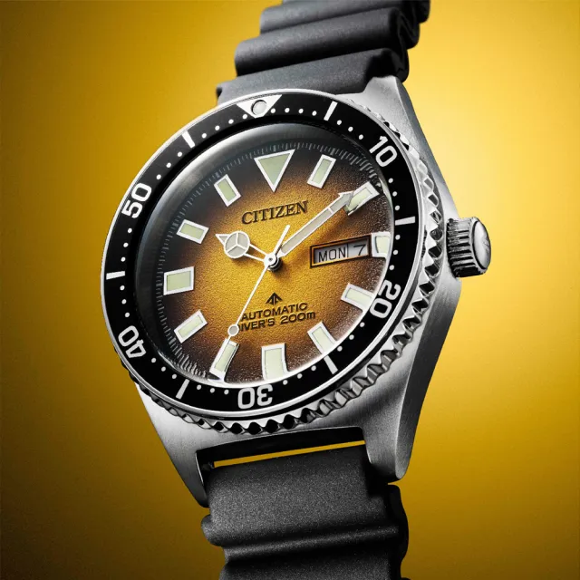 【CITIZEN 星辰】PROMASTER系列 防水200米 潛水機械腕錶 禮物推薦 畢業禮物(NY0120-01X)