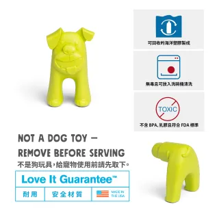 【West Paw】Toppl Stopper益智搖擺防漏狗2件組-配件塞子(小中大型犬/狗玩具/耐咬/益智漏食/浮水/寵物玩具)