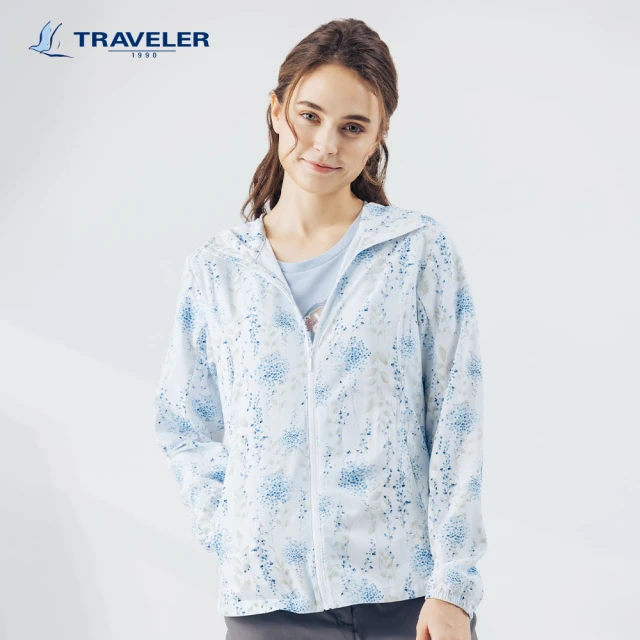 TRAVELER 旅行者 24SS女款輕量吸排自體收納抗UV外套｜241TR217(輕量/自體收納/抗UV外套)