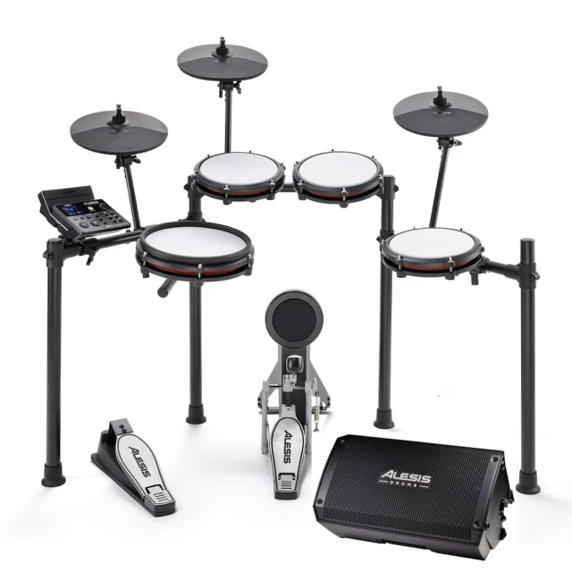 ALESIS Nitro MAX 電子鼓+AMP8 mk2 專用音箱(全新上市新版本 包含 最新藍芽版本)