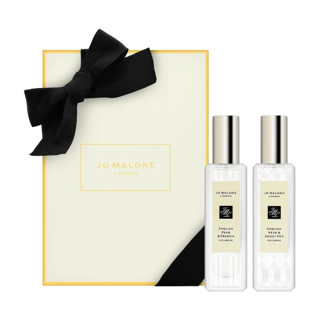 【Jo Malone】香水兩入組 30ml/4組香氛任選(國際航空版/鼠尾草.藍風鈴.牡丹.青檸羅勒)