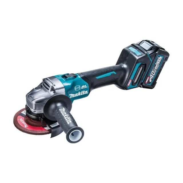 【MAKITA 牧田】40V充電式 5吋速停無刷砂輪機125mm(GA005GM201)