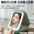 【PANATEC 沛莉緹】LED補光化妝鏡首飾收納盒 K-538(高清美妝鏡 觸控式補妝鏡 梳妝鏡 首飾盒)