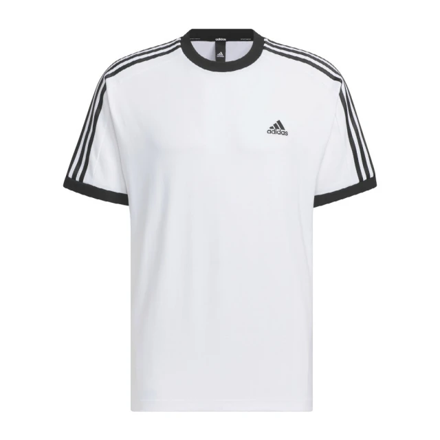 adidas 愛迪達adidas 愛迪達 3ST S/S Tee 男女 短袖 上衣 T恤 運動 訓練 休閒 經典 白(IX2739)