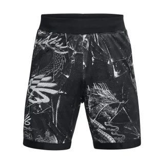 【UNDER ARMOUR】UA 男 LNY Future Dragon Mesh 短褲_1385307-001(黑色)