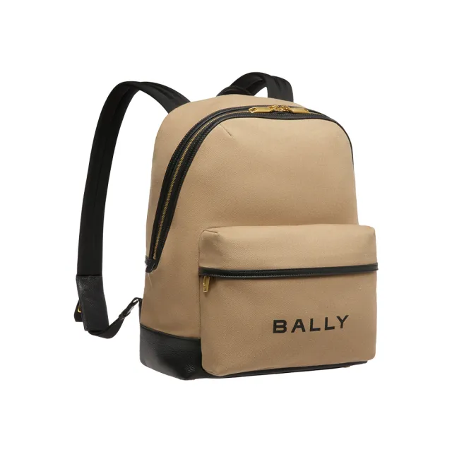【BALLY】BAR 帆布後背包(bally 後背包)