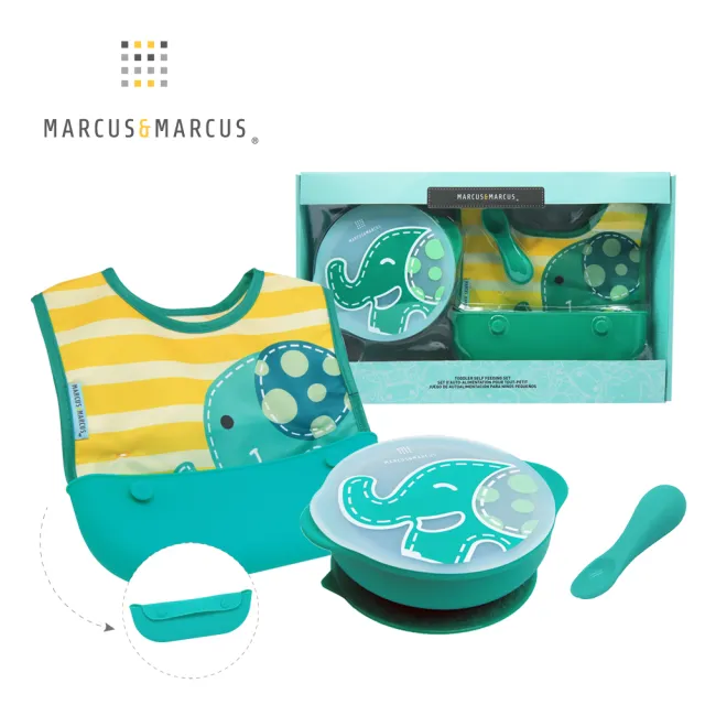 【MARCUS&MARCUS】動物樂園自主用餐學習禮盒組(多款可選)