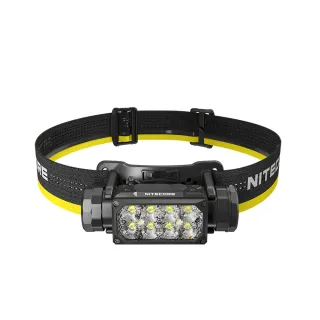【NITECORE】電筒王 HC65 UHE(2000流明 222米 三光源金屬高亮頭燈 紅/白光 8核UHE LED)