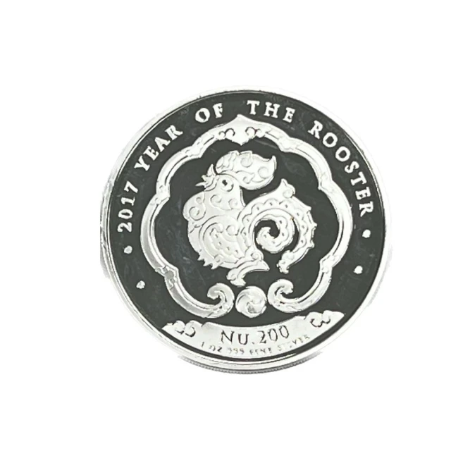 耀典真品耀典真品 不丹王國雞年銀幣(生肖系列第2枚)