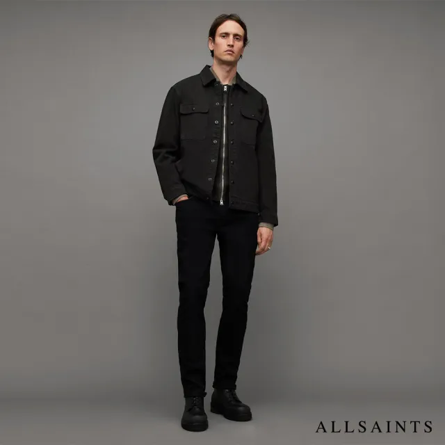 【ALLSAINTS】CARLTON 外套Washed Black MA008Z(常規版型)