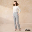【SST&C 新品９折】白色金屬領飾修身襯衫7562402001