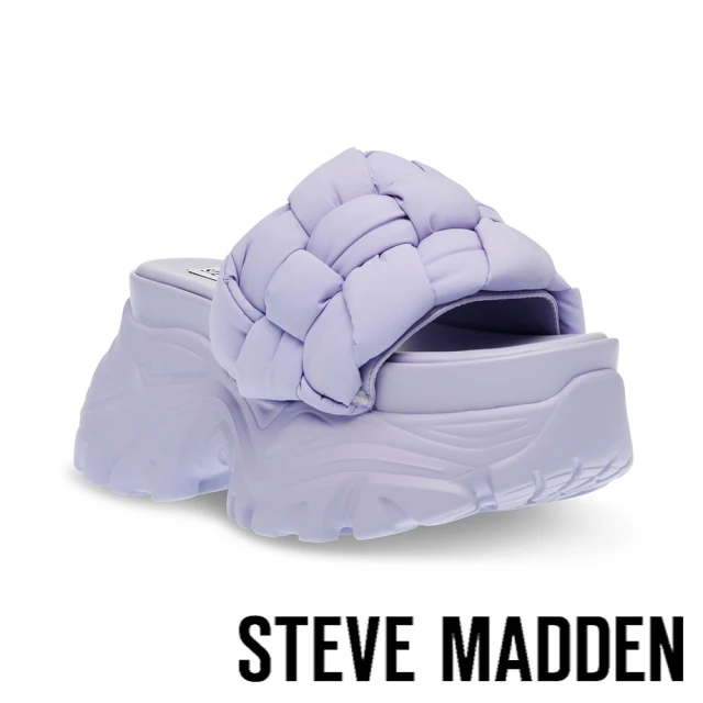 STEVE MADDENSTEVE MADDEN VANISHER 雲朵厚底拖鞋(紫色)