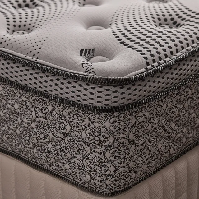 【SLIM 奢華型】銀離子抗菌羊毛乳膠獨立筒床墊(雙人5尺)