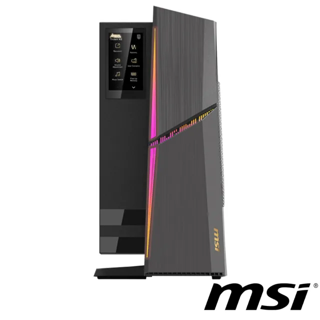 【MSI 微星】i9 RTX4090-24G 電競電腦(Trident X2 14-284TW/i9-14900KF/64G/2TB HDD+2TB SSD/Win11Pro)