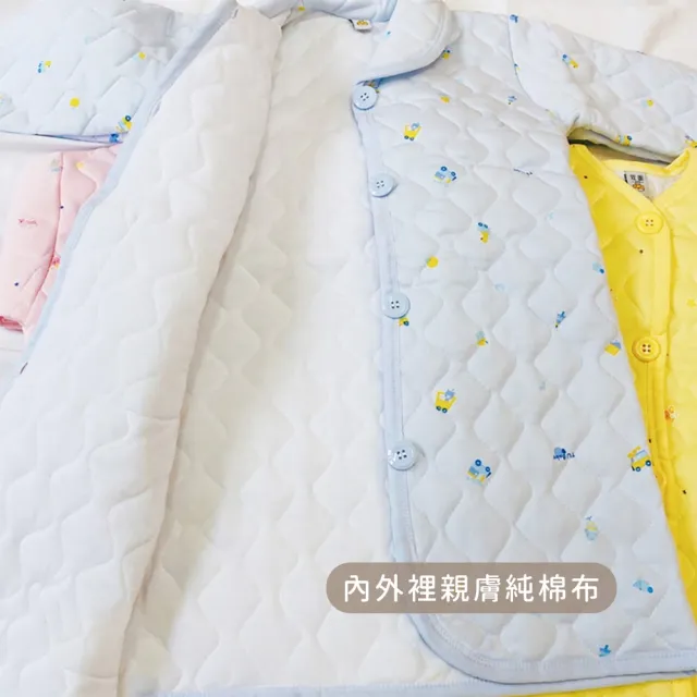 【Oluna 歐露娜】雙園小童暖長袖睡袍 22號 寶寶睡袍 寶寶和服 寶寶防踢被 幼童睡袍 兒童睡袍