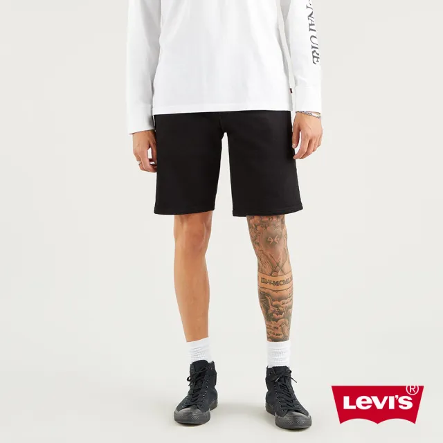 【LEVIS】男款 405低腰膝上彈性牛仔短褲 熱賣單品 39864-0037