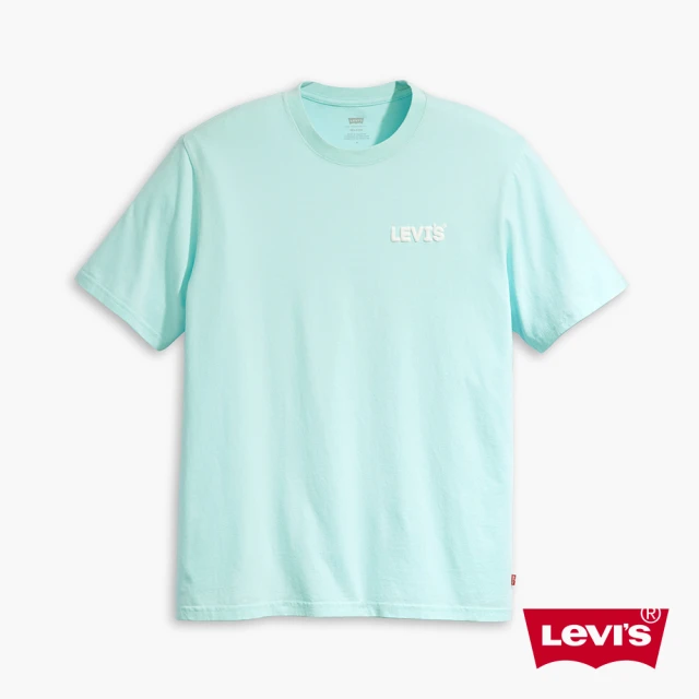 LEVIS 官方旗艦 男款 寬鬆休閒版型短袖T恤 人氣新品 16143-1306