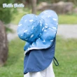 【Brille Brille】海馬系列 頸部防護 兒童防曬帽(可收放型 - 2款)