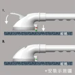 【MedGear美而輔具】40CM顯示型吸盤扶手(台灣製安全扶手)