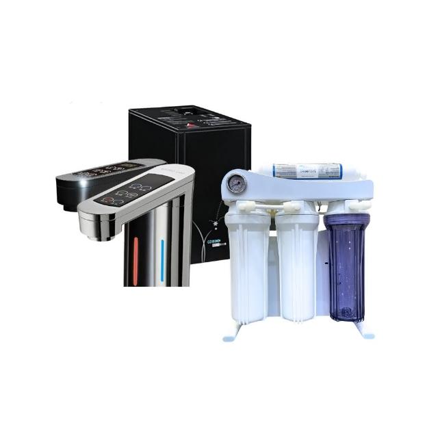 【GUNG DAI 宮黛】GD-800/GD800櫥下觸控式冰溫熱三溫飲水機(搭配 300G直輸機 節省廚下空間)