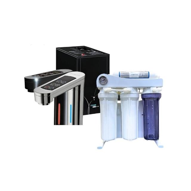 【GUNG DAI 宮黛】GD-800/GD800櫥下觸控式冰溫熱三溫飲水機(搭配 300G直輸機 節省廚下空間)