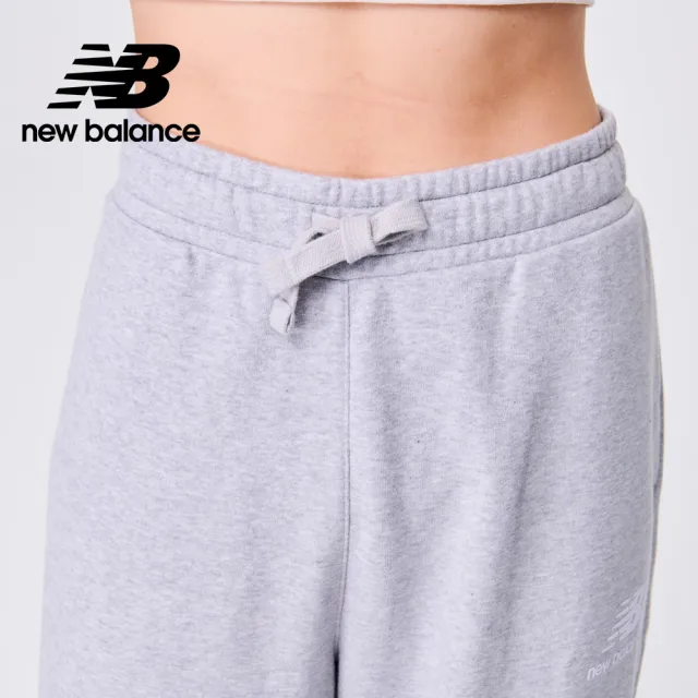 【NEW BALANCE】NB 鬆緊抽繩落地長褲_女裝_灰色_WP31516AG(美版 版型偏大)