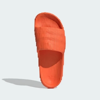 【adidas 愛迪達】Adilette 22 男女 拖鞋 運動 休閒 波浪紋 舒適 穿搭 橘(IF3660)