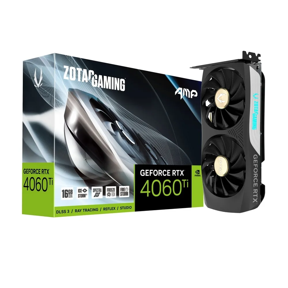 【ZOTAC 索泰】GAMING GEFORCE RTX 4060 Ti 16GB AMP 顯示卡