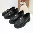 【MATERIAL 瑪特麗歐】女鞋 樂福鞋 MIT加大尺碼時髦百搭厚底鞋 TG53011(樂福鞋)