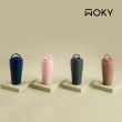 【WOKY 沃廚】2入_渾圓杯 雙層陶瓷款 550ml(隨行杯/吸管杯/保溫杯瓶/保冰杯瓶/水壺)
