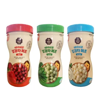 【Baby Bon】Baby Bon 泡芙米餅（50g/瓶）(韓國原裝進口、精選韓國產大米&糯米、專為寶寶設計的泡芙)