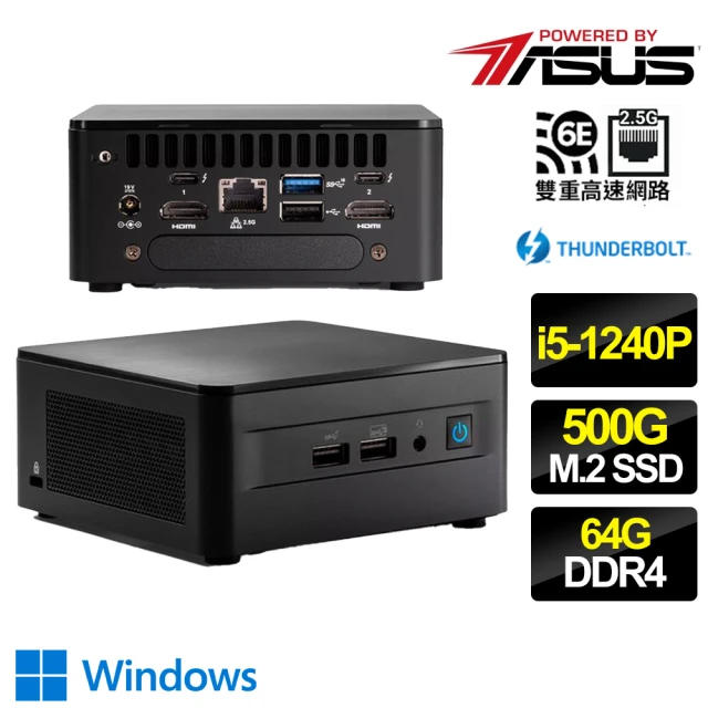 ASUS 華碩 NUC i5十二核 WIN11 {從天而降}