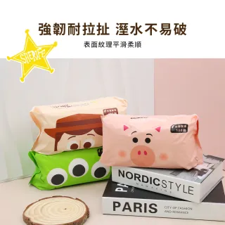 【收納王妃】Disney 迪士尼 玩總 玩具總動員 一次性 乾濕兩用巾 乾濕兩用洗臉巾 洗臉巾 100抽(40入/箱)