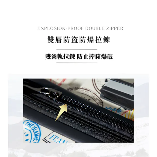 【COUGAR】25吋旅行箱 登機箱 防爆拉鏈  可擴充 TSA海關鎖行李箱(減震輪 耐摔大容量)