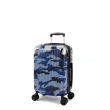 【COUGAR】廉航登機箱 18吋行李箱 防爆拉鏈 減震輪 TSA海關鎖 可加大 ABS+PC行李箱(耐摔大容量)